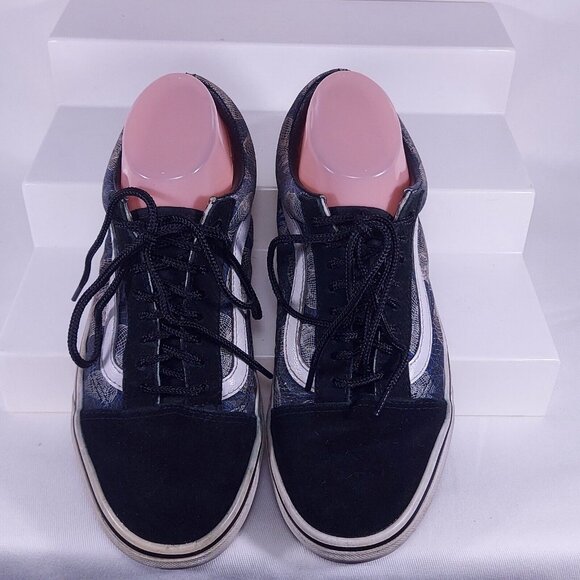 Vans Wireframe Skull Shoes Sneakers Canvas Suede Lace Up Mens 7.5 Womens 9 main image 6